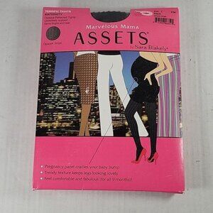 Assets by Spanx Marvelous Mama Terrific Maternity Tights Black Size 1 NWT